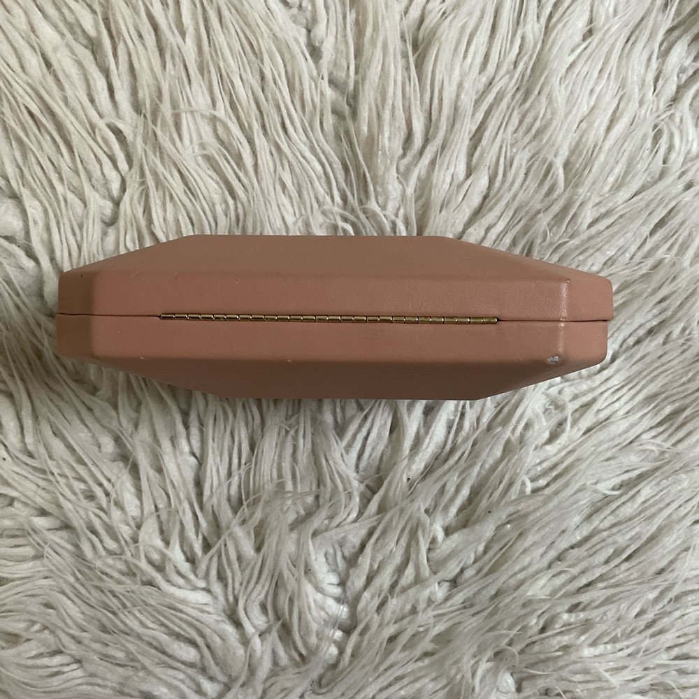 Olga Berg Adele Abstract Pod Blush Beige Convertible Clutch Shoulder Bag Nwt — image 5 of 8
